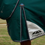 Leg gusset on the Forest Green WeatherBeeta ComFiTec Plus Dynamic Detach-A-Neck Turnout Rug 100g