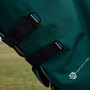 WeatherBeeta ComFiTec Plus Dynamic Detach-A-Neck Turnout Rug 0g In Forset Green - Neck Fastenings