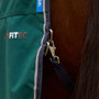 WeatherBeeta Comfitec Plus Dynamic High Neck Turnout Rug 100g In Forest Green - Tail Strap