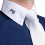 Premier Equine Mens Andate Long Sleeve Show Shirt - Collar