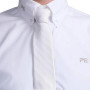 Premier Equine Mens Andate Long Sleeve Show Shirt in White