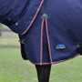 WeatherBeeta Comfitec Essential Detach-A-Neck Turnout Rug 220g In Navy