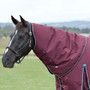 WeatherBeeta ComFiTec Essential Detach-A-Neck Turnout Rug 50g In Burgundy