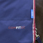 Detail to the navy WeatherBeeta Comfitec Essential Combo Turnout Rug 360g