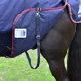 Leg straps on the WeatherBeeta Comfitec Essential Combo Turnout Rug 220g in navy