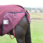 Burgundy WeatherBeeta ComFiTec Essential Combo Turnout Rug 50g leg straps