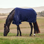 WeatherBeeta ComFiTec Prelim Standard Turnout Rug 220g in navy plaid