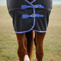 Front of the WeatherBeeta Comfitec Tyro Standard Turnout Rug 220g in black