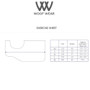 Woof Wear Exercise Sheet Size Guide