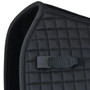 High wither WeatherBeeta Prime Air-Tec Dressage Saddle Pad in Black