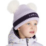 LeMieux Mini Double Pom Beanie - Side