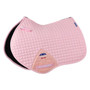 Light Pink WeatherBeeta Prime Air-Tec Jump Shaped Saddle Pad