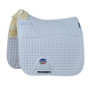 WeatherBeeta Prime Air-Tec Comfy Fleece Dressage Saddle Pad - White