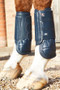 Premier Equine Carbon Tech Air Flex Eventing Boots - Navy - Front