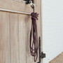Kentucky Horsewear Lunge Rope in Brown - Detail
