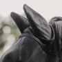 Kentucky Horsewear Classic Fly Mask with Ears in Black - Ear Detail