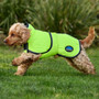 Yellow WeatherBeeta ComFiTec Reflective 300D Deluxe Showerproof Dog Coat 220g