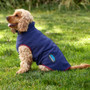 Navy WeatherBeeta ComFiTec Fleece Zip Dog Coat