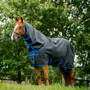 Horseware Amigo Ripstop 900D Plus Turnout Rug 0g - Black/Classic Blue