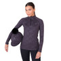 Aubrion Ladies React Winter Base Layer - Shadow - Front
