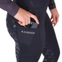Aubrion Ladies React Winter Rider Tights in Shadow - Pocket