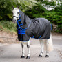 Horseware Amigo Ripstop 900D Pony Plus Turnout Rug 0g - Black/Classic Blue