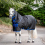 Horseware Amigo Ripstop 900D Pony Plus Turnout Rug 200g - Black/Classic Blue
