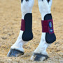WeatherBeeta Tough-Tec Prime Open Front Boots In Maroon