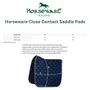 Horseware Close Contact Saddle Pad - Size Guide