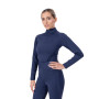 Front of the Aubrion Ladies Eltar Base Layer - Navy