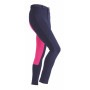 Shires Wessex Childrens Two Tone Jodhpurs in navy pink