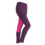 Shires Wessex Childrens Two Tone Jodhpurs in pink/purple