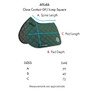 Premier Equine Atlas Close Contact General Purpose Saddle Pad - Size Guide