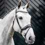 Horseware Diamante Flash Bridle - Black/Silver