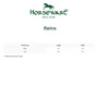 Horseware Thumb Grip Rubber Reins - Size Guide