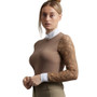 Premier Equine Ladies Salento Long Sleeve Riding Top Front