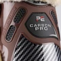 Premier Equine Carbon Pro Techno Wool Fetlock Boots Front logo