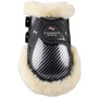 Premier Equine Carbon Pro Techno Wool Fetlock Boots in Black