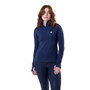 Horseware Ladies Strive Winter Quarter Zip Top - Navy