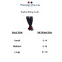 Premier Equine Replay Riding Socks Size Guide