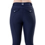 Horseware Ladies Flexfit Knee Grip Winter Breeches - Navy Back