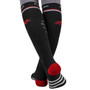 remier Equine Replay Riding Socks padded heel black