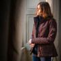 Horseware Ladies Newmarket Wax Jacket - Brown Size View