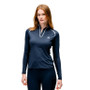 Horseware Ladies Stamina Long Sleeve Quarter Zip Top - Navy