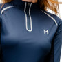 Horseware Ladies Stamina Long Sleeve Quarter Zip Top - Front Zip