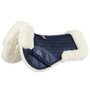 Premier Equine Merino Wool Half Pad - Navy/Natural
