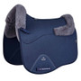 Premier Equine Close Contact Airtechnology Shockproof Wool Dressage Saddle Pad in Navy