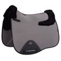 Premier Equine Close Contact Airtechnology Shockproof Wool Dressage Saddle Pad in Grey