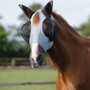 Premier Equine Comfort Tech Lycra Fly Mask in Grey - Lifestyle