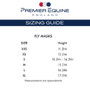 Premier Equine Fly Mask Size Guide